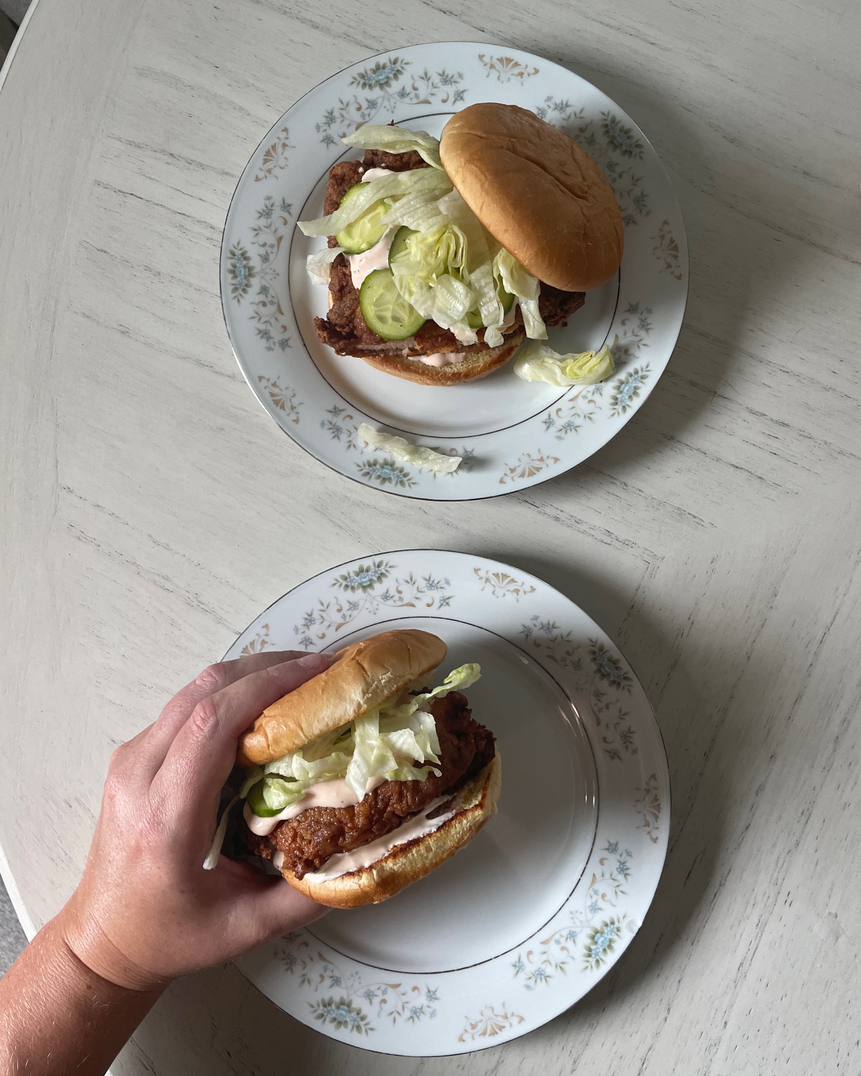 Crispy Fried Chicken Sandwiches